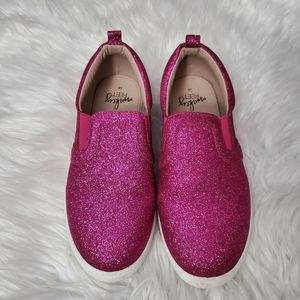MF Pink Glitter Slides